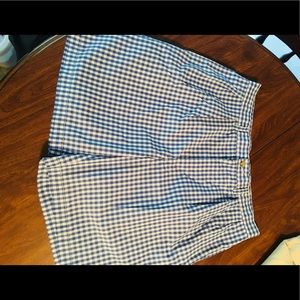 Polo “Tyler” shorts. Gingham.